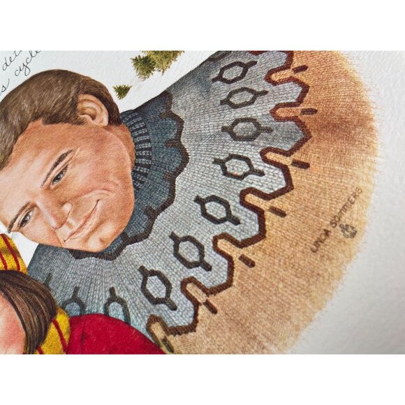 Vintage Set of 4 Linda Sommers Embossed Art Prints 10x8 Quotes, Inspirational - Picture 12 of 15